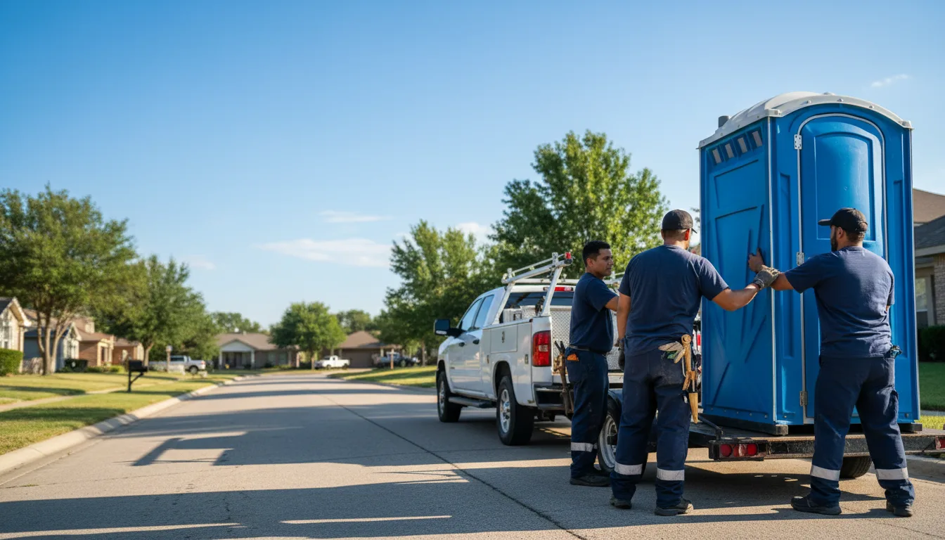 Portable Toilet Rental in Olympia Fields, IL near me